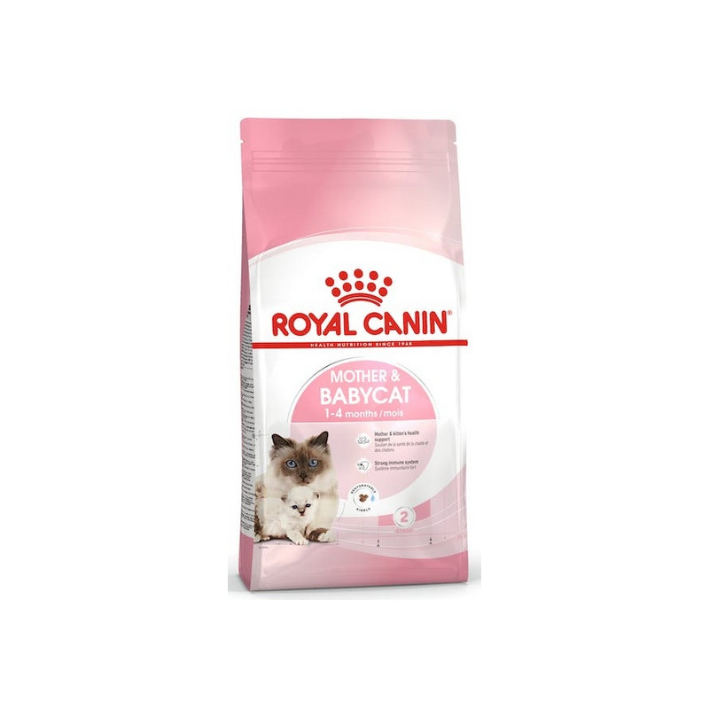 Royal Canin Mother&Babycat karma sucha dla kotek w okresie ciąży, laktacji i kociąt od 1 do 4 miesiąca 400g - All4Animals