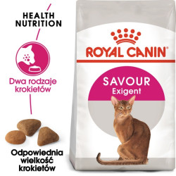 Royal Canin Savour Exigent karma sucha dla kotów dorosłych, wybrednych, kierujących się teksturą krokieta 400g - All4Animals