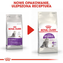 Royal Canin Sensible karma sucha dla kotów dorosłych, o wrażliwym przewodzie pokarmowym 4kg - All4Animals
