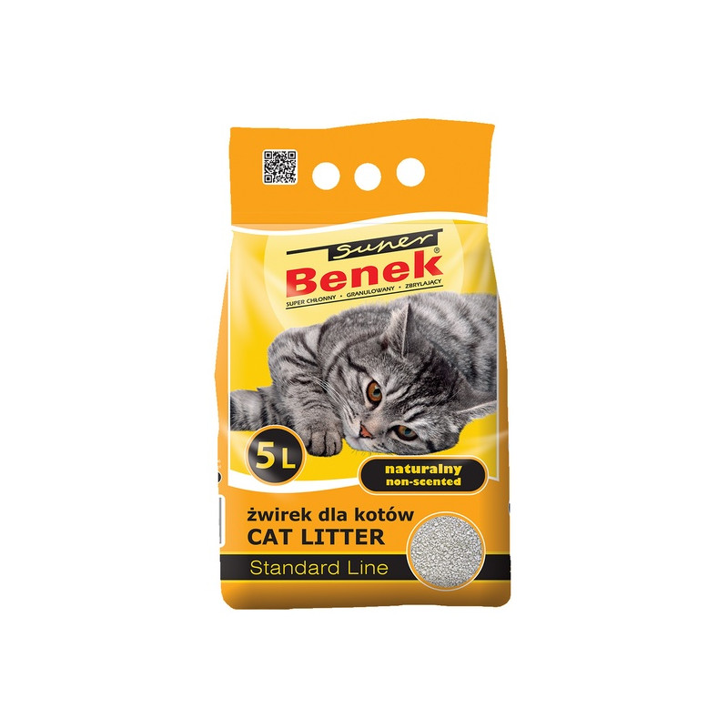 Super Benek Naturalny (żółty) 5L - All4Animals Super Benek Naturalny (żółty) 5L - All4Animals