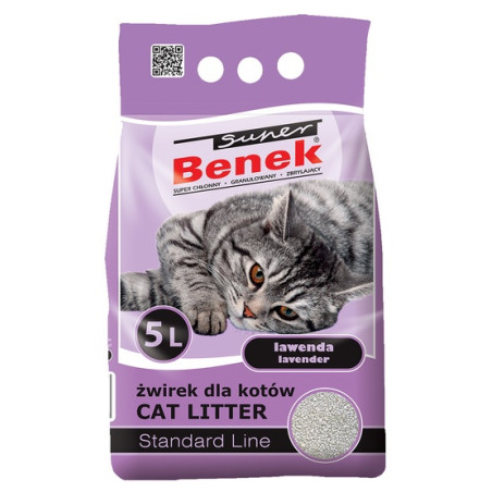 Super Benek Lawenda (jasny fiolet) 5L - All4Animals