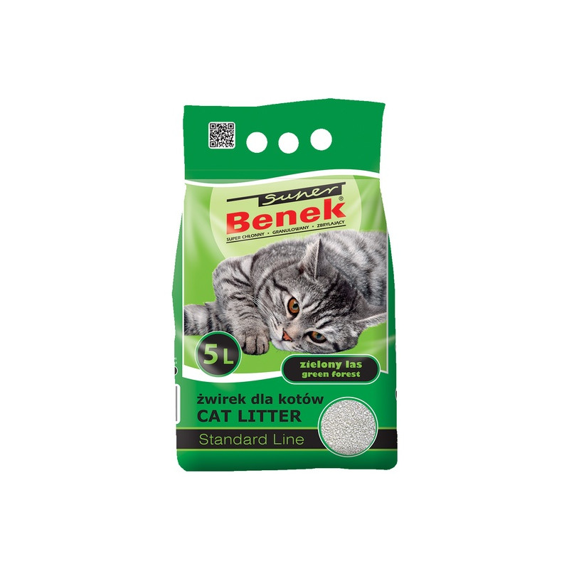 Super Benek Zielony Las (zielony) 5L - All4Animals
