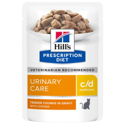 Hill's Prescription Diet c/d Feline z Kurczakiem saszetka 85g - All4Animals