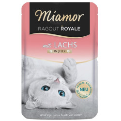 Miamor Ragout Royale z Łososiem w galaretce saszetka 100g - All4Animals