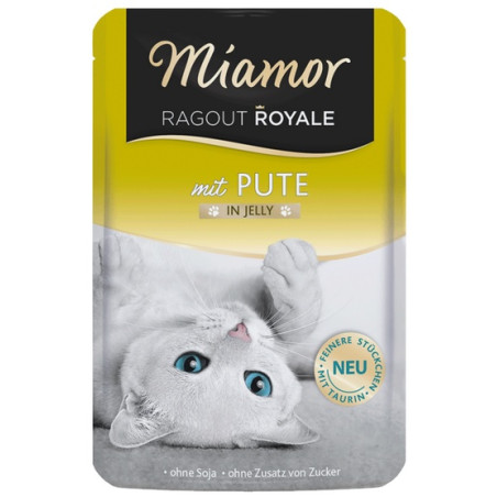 Miamor Ragout Royale z Indykiem w galaretce saszetka 100g - All4Animals