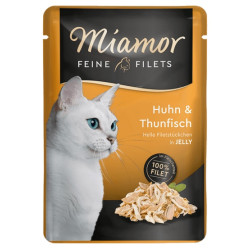 Miamor Feine Filets Kurczak & Tuńczyk saszetka 100g - All4Animals