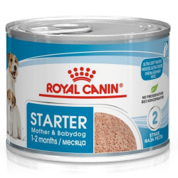 Royal Canin Starter Mother&Babydog karma mokra - mus, dla suk w czasie ciąży, laktacji oraz szczeniąt puszka 195g - All4Animals