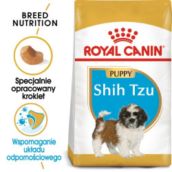 Royal Canin Shih Tzu Puppy karma sucha dla szczeniąt do 10 miesiąca, rasy shih tzu 1,5kg - All4Animals