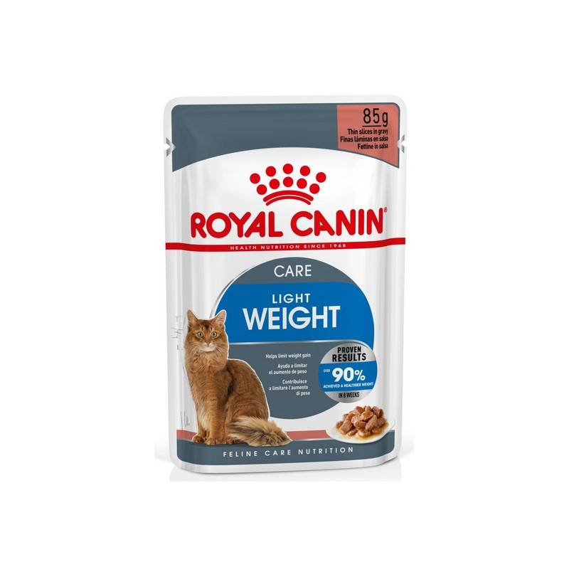 Royal Canin Light Weight Care w sosie karma mokra dla kotów dorosłych z tendencją do nadwagi saszetka 85g - All4Animals