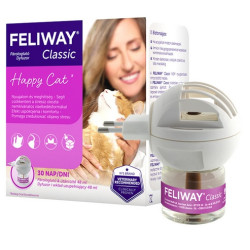 Feliway Classic - kocie feromony Zestaw Startowy (Dyfuzor+wkład) - All4Animals