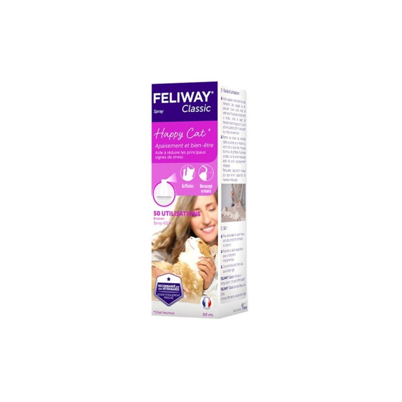 Feliway Classic - kocie feromony spray 60ml - All4Animals