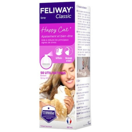 Feliway Classic - kocie feromony spray 60ml - All4Animals