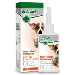 Dr Seidel Płyn do przemywania okolic oczu dla psów i kotów 75ml - All4Animals