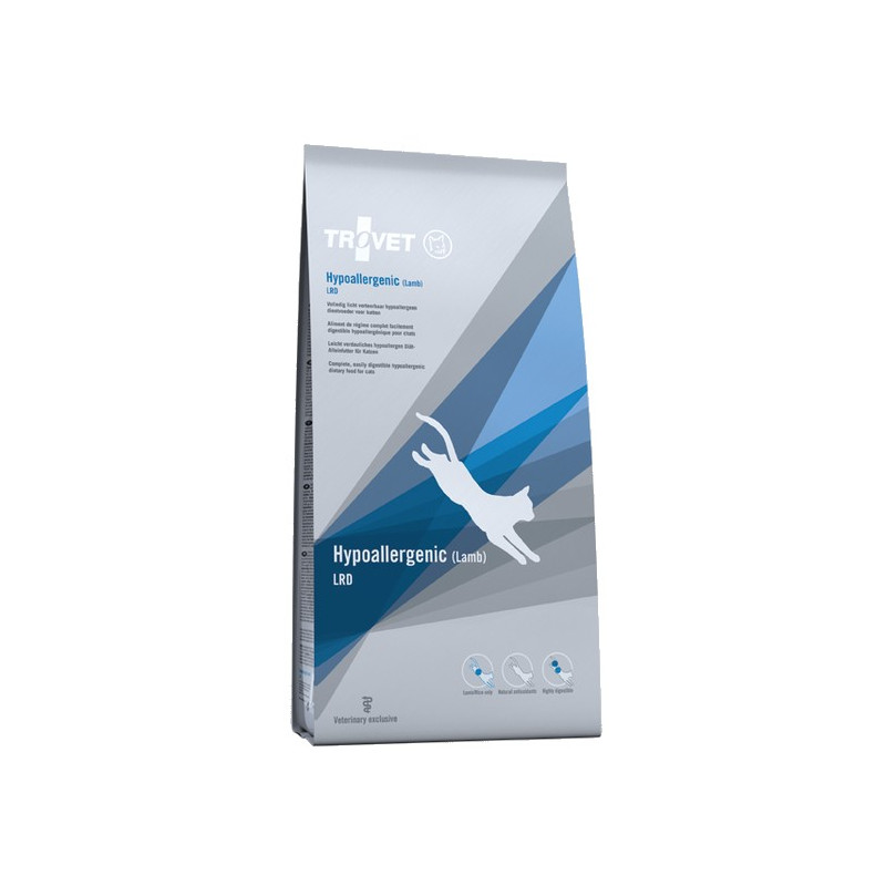Trovet LRD Hypoallergenic Jagnięcina dla kota 3kg - All4Animals