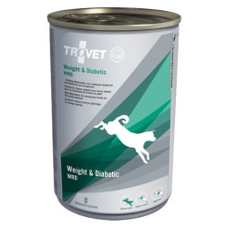 Trovet WRD Weight & Diabetic dla psa puszka 400g - All4Animals