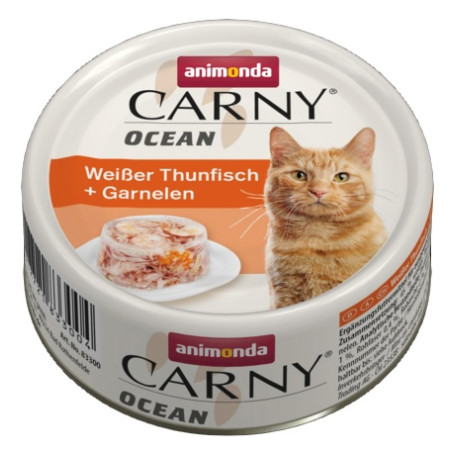 Animonda Carny Ocean tuńczyk i krewetki 80g - All4Animals