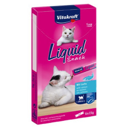 Vitakraft Cat Liquid-Snack z Łososiem 6x15g [16423] - All4Animals