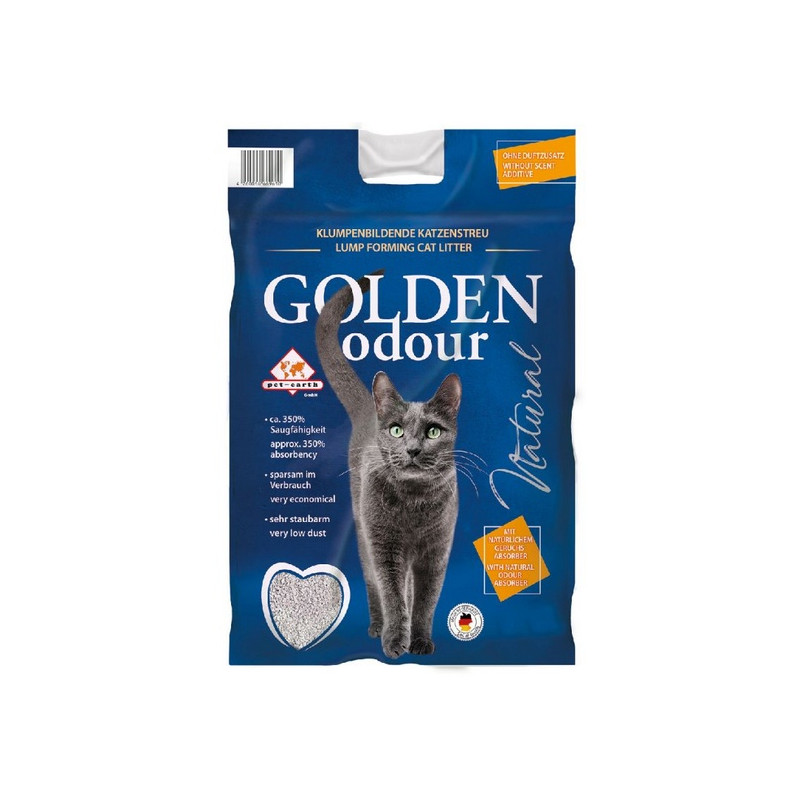 Żwirek Golden Grey Odour 14kg - All4Animals
