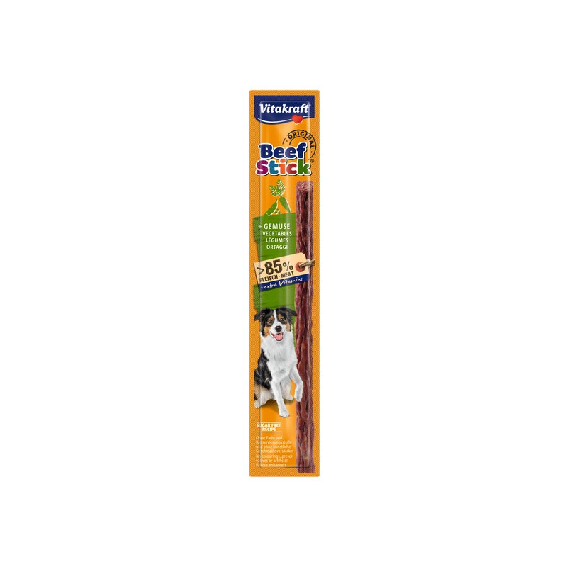 Vitakraft Dog Beef-Stick Original Warzywa 1szt [18189] - All4Animals