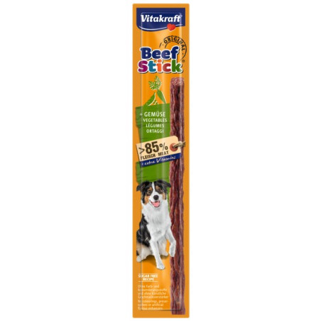 Vitakraft Dog Beef-Stick Original Warzywa 1szt [18189] - All4Animals