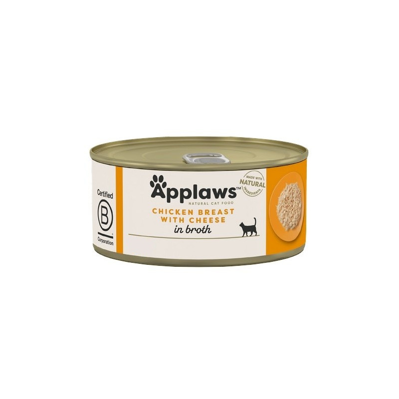 Applaws puszka dla kota Kurczak i Ser 156g - All4Animals