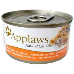 Applaws puszka dla kota Kurczak i Dynia 70g - All4Animals
