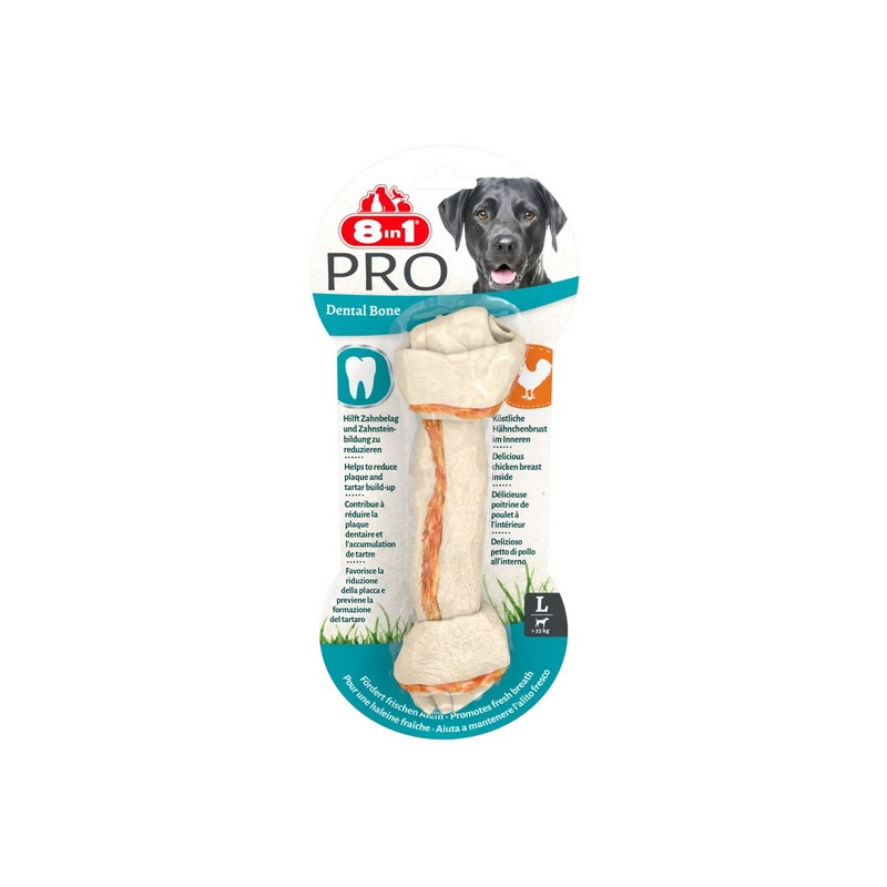 8in1 Dental Delights Bones L - All4Animals