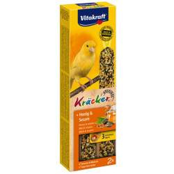 Vitakraft Kracker 2szt Kanarek Miód i sezam 60g [21247] - All4Animals