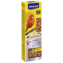 Vitakraft Kracker 2szt Kanarek Na wzmocnienie koloru 60g [26238] - All4Animals