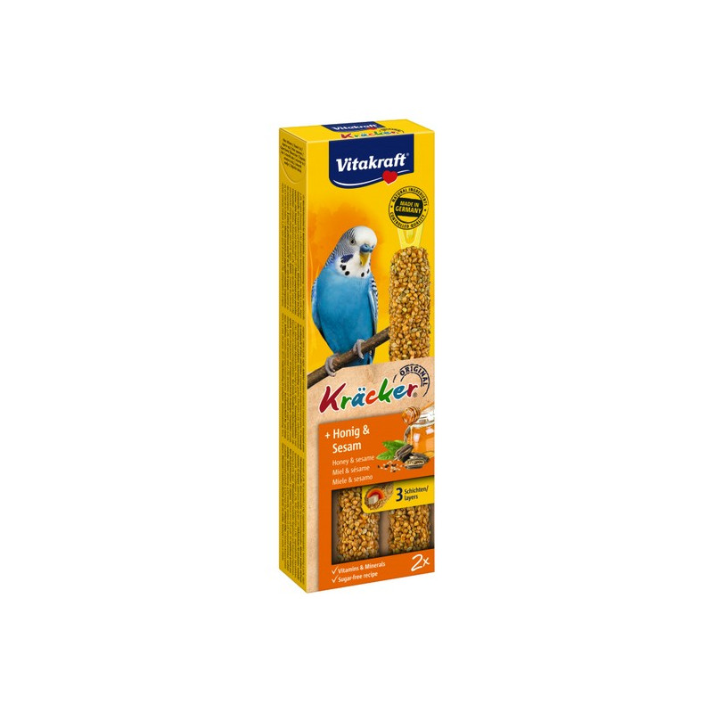 Vitakraft Kracker 2szt Papuga falista Miodowy 60g [10606] - All4Animals