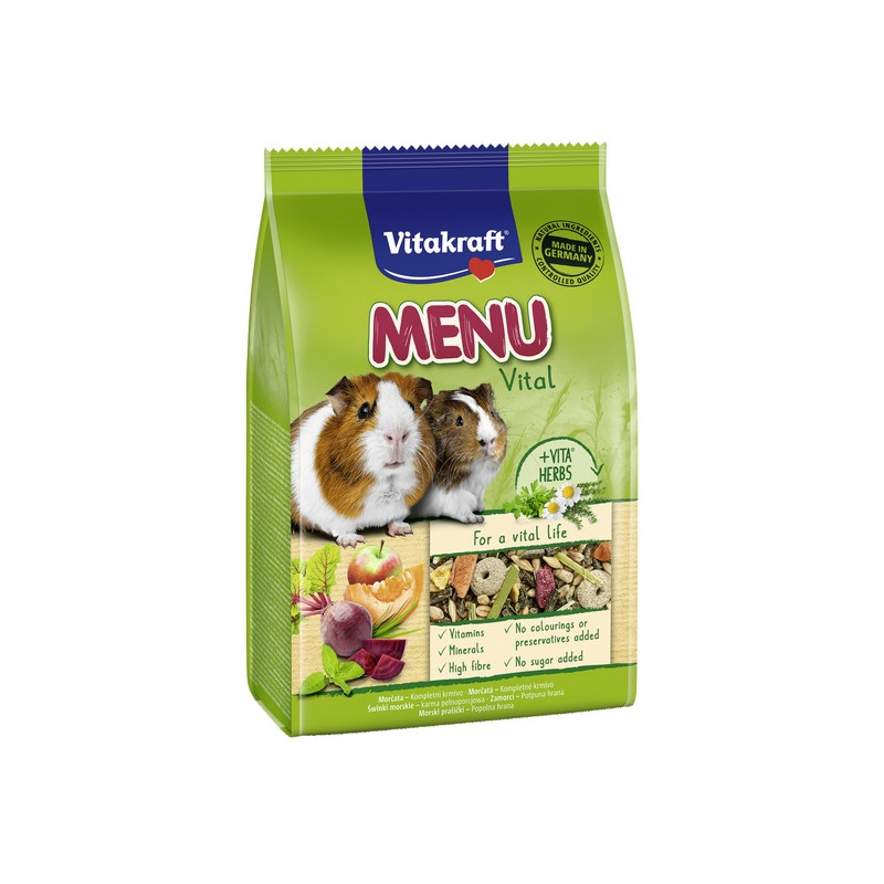 Vitakraft Menu Vital Świnka morska 400g [10646] - All4Animals