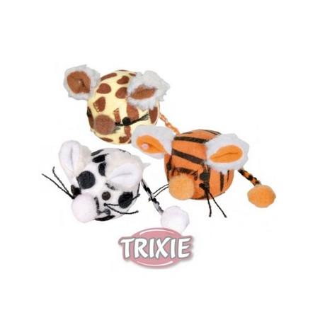 Trixie Mysz kulka pluszowa 4,5cm [4554] - All4Animals