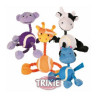 Trixie Zabawka Sznur z piłką tenisową 16cm [3612] - All4Animals