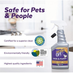 Urine Off Dog & Puppy Odor & Stain Remover - do usuwania plam moczu 118ml - All4Animals