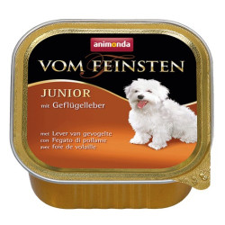 Animonda vom Feinsten Dog Junior Wątróbka drobiowa 150g - All4Animals