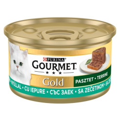Gourmet Gold Pasztet z królika 85g - All4Animals