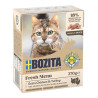 Bozita z Kurczakiem i indykiem - kawałki w sosie kartonik 370g - All4Animals