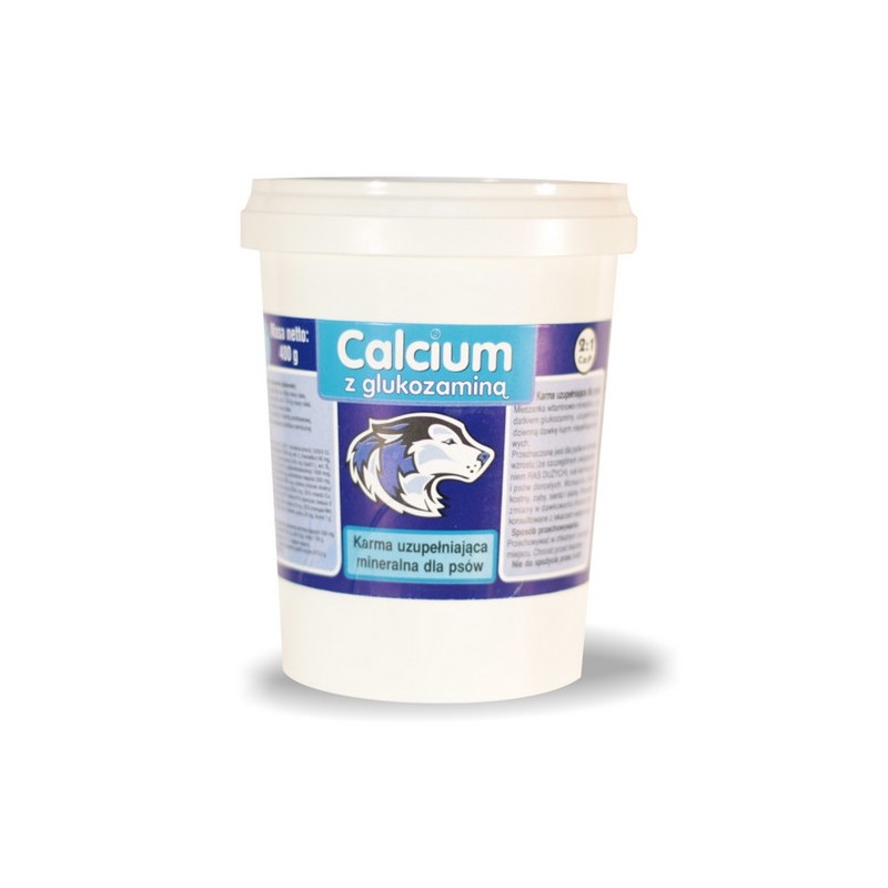 Calcium niebieski - proszek 400g - All4Animals