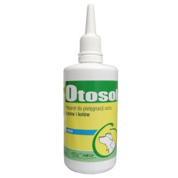 Biofaktor Otosol - płyn do czyszczenia uszu - 100ml - All4Animals