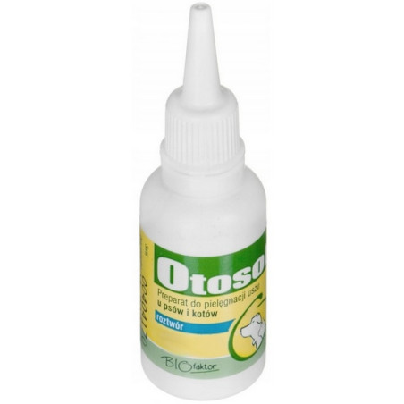 Biofaktor Otosol - płyn do czyszczenia uszu - 25ml - All4Animals