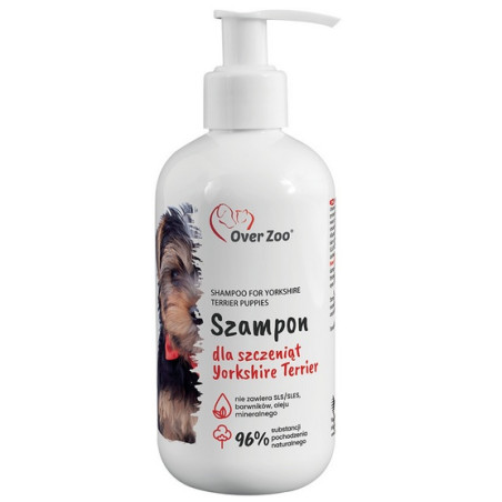 Over Zoo Szampon dla szczeniąt Yorkshire Terrier 250ml - All4Animals