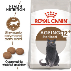 Royal Canin Ageing +12 Sterilised karma sucha dla kotów dojrzałych, sterylizowanych 400g - All4Animals