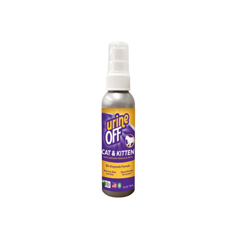 Urine Off Cat & Kitten Formula - do usuwania plam moczu 118ml - All4Animals