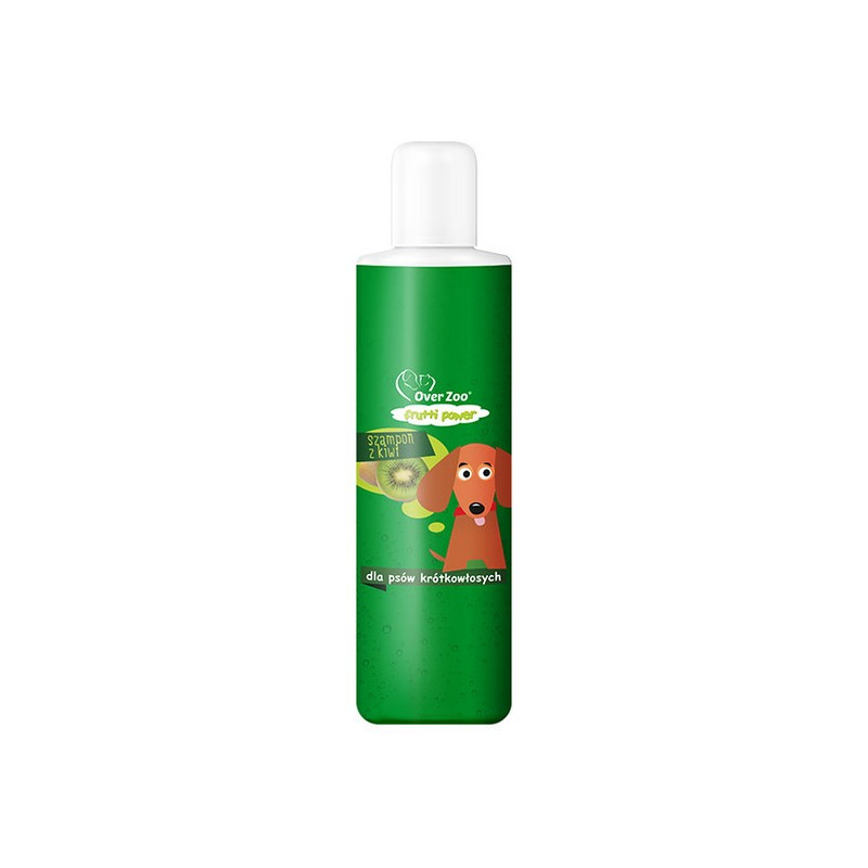 Over Zoo Frutti Power Szampon o zapachu kiwi - psy krótkowłose 200ml - All4Animals