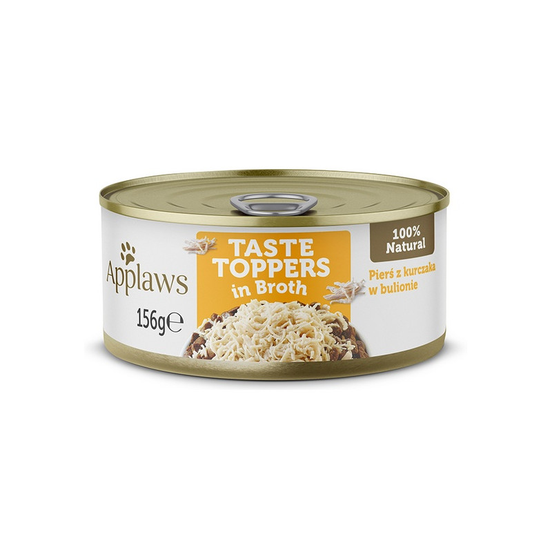 Applaws Dog Taste Toppers puszka z kurczakiem 156g - All4Animals