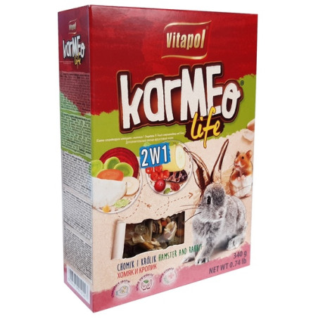 Vitapol Owocowo-Warzywny Pokarm dla Chomika i Królika 350g [1024] - All4Animals