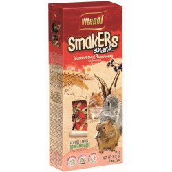 Vitapol Smakers dla gryzoni - truskawkowy 2szt [1117] - All4Animals