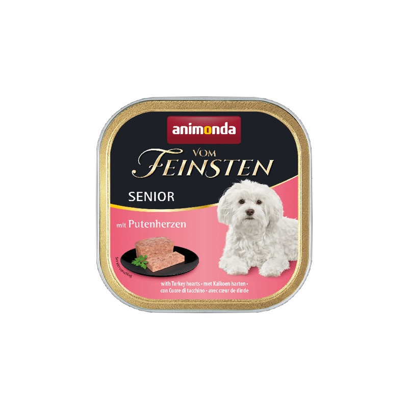 Animonda vom Feinsten Dog Senior Serca indyka 150g - All4Animals