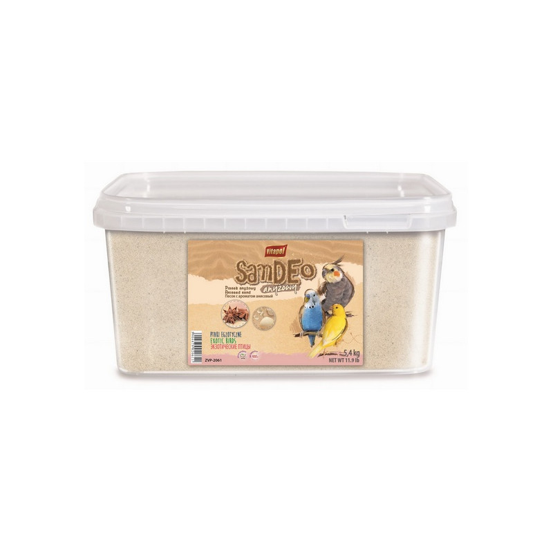 Vitapol Piasek z anyżem dla ptaków wiadro 3L / 5,4kg [2061] - All4Animals