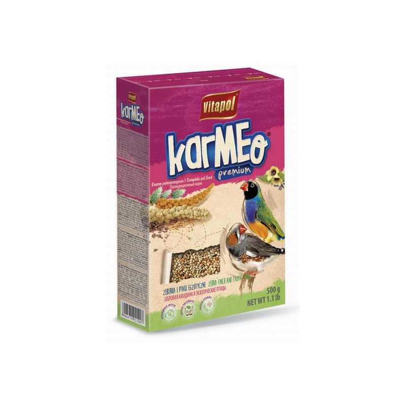Vitapol Pokarm dla zeberki i ptaków egzotycznych 500g [2303] - All4Animals